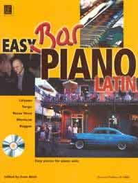 Easy Bar Piano Latin Book/cd Sheet Music Songbook