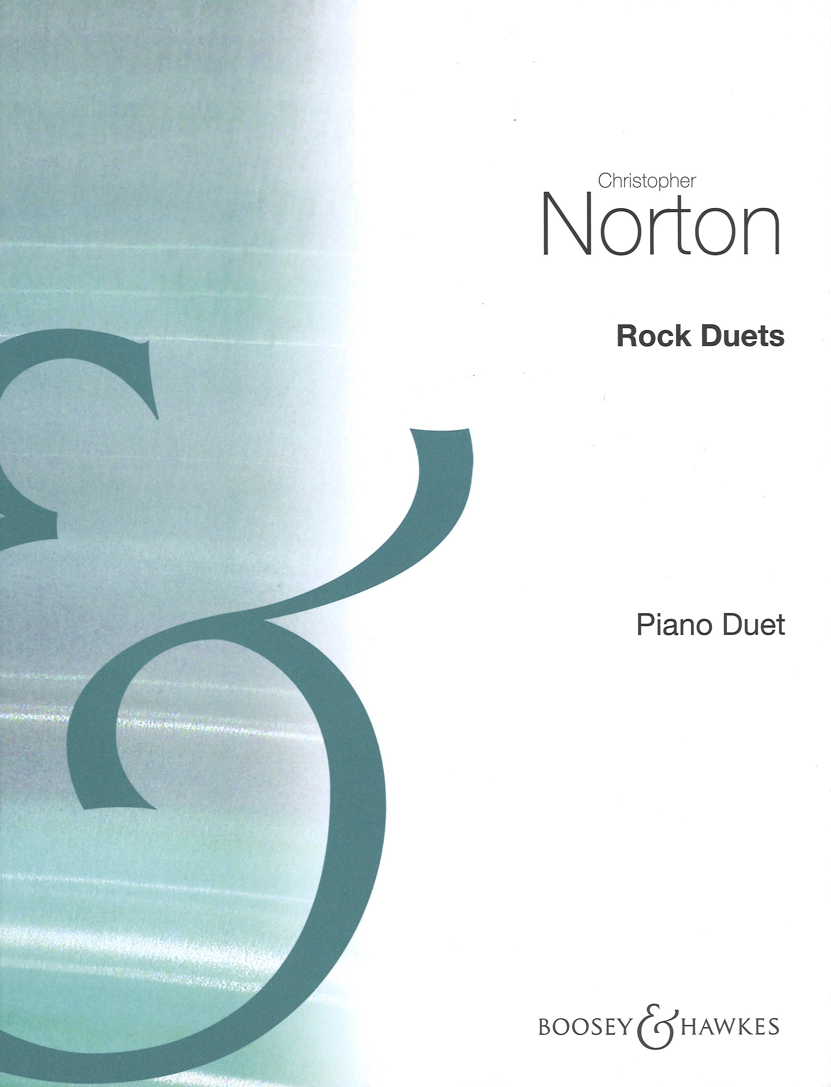 Rock Duets Piano Duets Norton Sheet Music Songbook