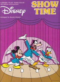 Disney Showtime 5 Finger Piano Sheet Music Songbook