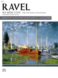 Ravel Ma Mere Loye Mother Goose Suite Piano Duet Sheet Music Songbook