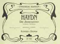 Haydn Seasons Hob Xxi/3 Zemlinsky Piano Duet Sheet Music Songbook