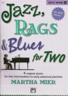 Jazz Rags & Blues For Two Duet Book 4 Mier Piano Sheet Music Songbook
