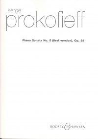 Prokofiev Sonata No 5 Op38 C Piano Sheet Music Songbook