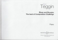 Blues And Boogies Teggin Big Note Piano Sheet Music Songbook