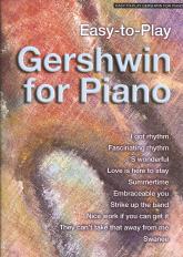 Gershwin For Piano Easy-to-play Sheet Music Songbook