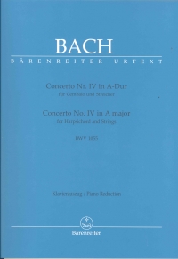 Bach Concerto No 4 A Bwv 1055 2 Pianos Sheet Music Songbook