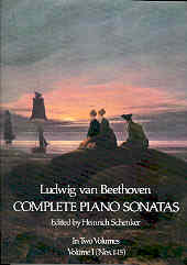 Beethoven Sonatas (complete) Vol 1 1-15 Piano Sheet Music Songbook