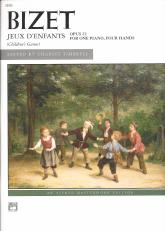 Bizet Jeux Denfants Op22 Timbrell Piano Duet Sheet Music Songbook
