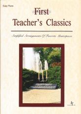First Teachers Classics Easy Piano Sheet Music Songbook