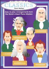 Easy Classics Piano Masters Sheet Music Songbook