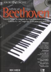 Beethoven Concerto No1 Op15 +cd Soloist In Concert Sheet Music Songbook