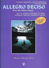 Handel Allegro Deciso (water Music) Carper 2 Pfs Sheet Music Songbook
