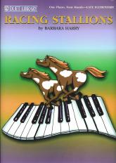 Racing Stallions Harry Piano Duet Library Sheet Music Songbook