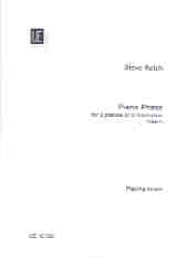 Reich Piano Phase Sheet Music Songbook