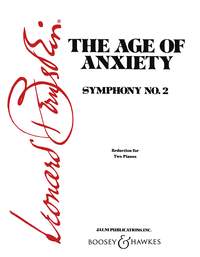 Bernstein Age Of Anxiety 2 Piano Score Sheet Music Songbook