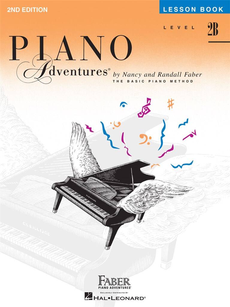 Piano Adventures Lesson Book Level 2b Sheet Music Songbook