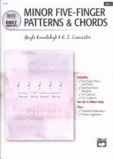 Daily Warm-ups Set 2 Minor 5-finger Patterns & Cho Sheet Music Songbook