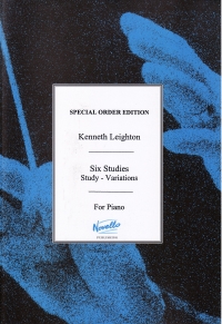 Leighton Six Studies Study Variations Op56 Piano Sheet Music Songbook