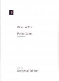 Bartok Petite Suite Piano Revised Sheet Music Songbook