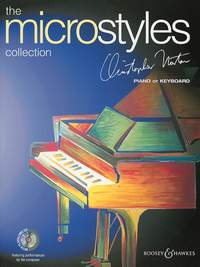 Microstyles Collection Norton Book & Cd Piano Sheet Music Songbook