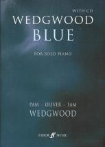 Wedgwood Blue Solo Piano Book & Cd Sheet Music Songbook