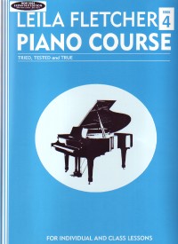 Leila Fletcher Piano Course Book 4 Sheet Music Songbook