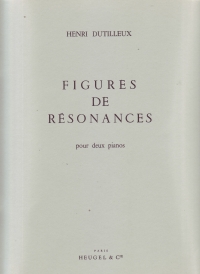 Dutilleux Figures De Resonances 2 Pianos Sheet Music Songbook