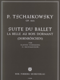 Tchaikovsky Sleeping Beauty Suite Op66a Piano Duet Sheet Music Songbook