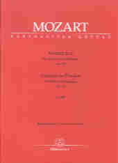 Mozart Concerto K459 No 19 In F (2 Pianos) Sheet Music Songbook