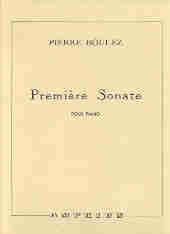 Boulez Sonate No 1 Piano Sheet Music Songbook