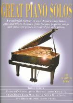 Great Piano Solos Platinum Book Sheet Music Songbook
