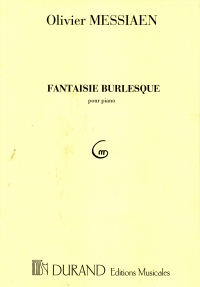 Messiaen Fantaisie Burlesque Piano Sheet Music Songbook