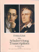 Liszt Schubert Song Transcriptions Series Ii Piano Sheet Music Songbook