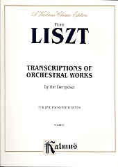Liszt Transcriptions Orchestral Works Piano Duet Sheet Music Songbook