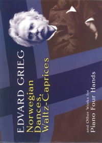 Grieg Norwegian Dances & Other Works Piano Duet Sheet Music Songbook