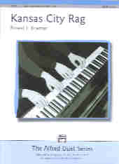 Kramer Kansas City Rag Piano Duet Sheet Music Songbook