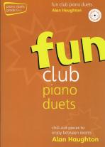 Fun Club Piano Duets Grade 0-1 Haughton Book/cd Sheet Music Songbook