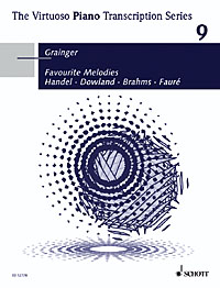 Grainger Favourite Melodies Virtuoso Piano Sheet Music Songbook