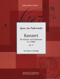 Paderewski Concerto For Piano Amin Op17 2pianos Sheet Music Songbook