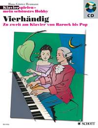 Heumann Klavierhandig Book/cd Piano Duet Sheet Music Songbook