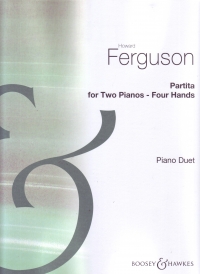 Ferguson Partita 2 Pf/4 Hands Sheet Music Songbook