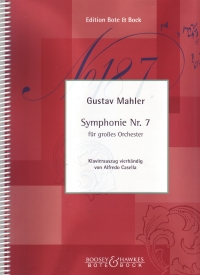 Mahler Symphony No 7 Pf4h Sheet Music Songbook