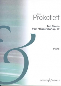 Prokofiev Ten Pieces From Cinderella Op97 Piano Sheet Music Songbook