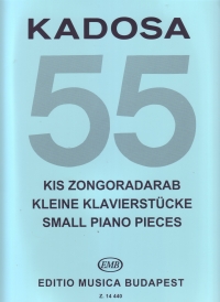 Kadosa 55 Small Piano Pieces Sheet Music Songbook