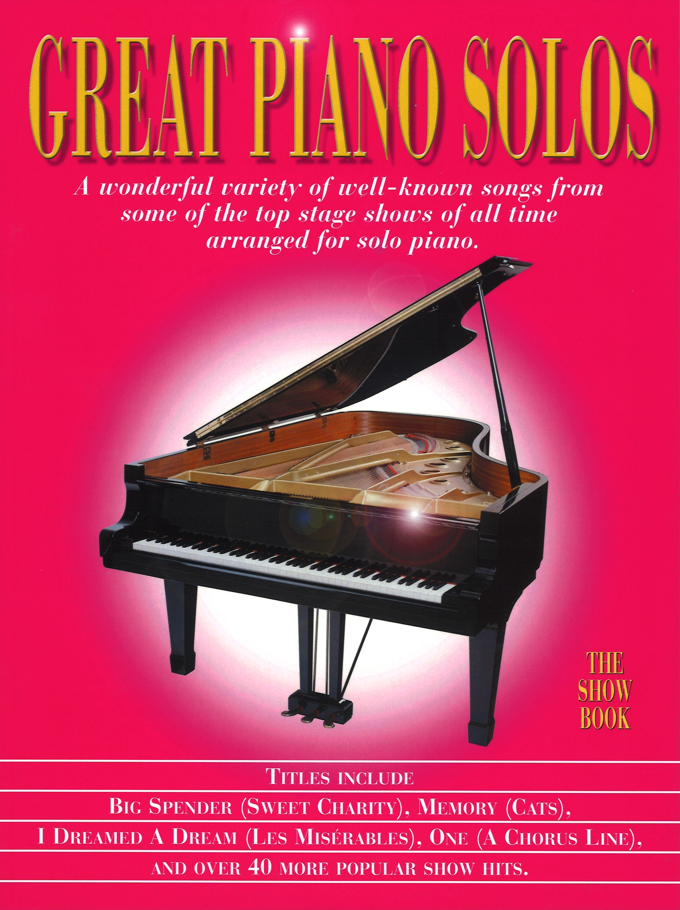 Great Piano Solos Show Book Sheet Music Songbook