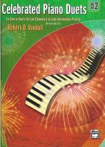 Celebrated Piano Duets Book 2 Vandall Sheet Music Songbook