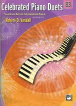 Celebrated Piano Duets Book 3 Vandall Sheet Music Songbook