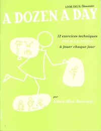 Dozen A Day Book 2 (burnam)  French Edition  Sheet Music Songbook