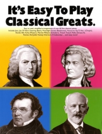 Its Easy To Play Classical Greats Piano Sheet Music Songbook