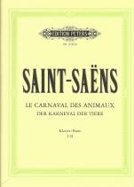 Saint-saens Carnival Of The Animals Pommer 2 Pfs Sheet Music Songbook